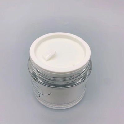 Masker Silinder Aloe Vera Cream 10g PP Stoples Plastik Dengan Sendok