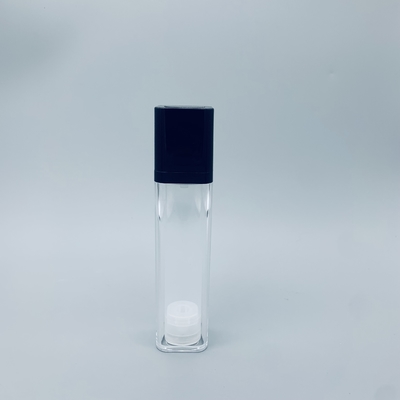 Botol Pengap Akrilik Hitam Transparan 5ML Tanpa Penutup