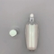 Toner Kulit Kosmetik Lotion Pump Oval Cylinder Plastic PS Acrylic Bottle