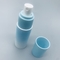 Botol pompa lotion pengap PP biru kemasan kosmetik untuk esensi lotion
