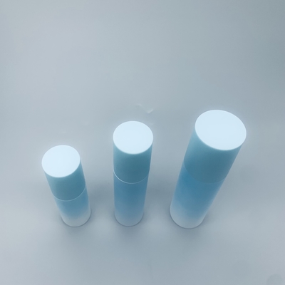 Botol Pompa Pengap Kosmetik Plastik Biru Untuk Minyak Atsiri