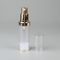 Mini Aluminium Pump Acrylic Botol Kosmetik Kaca Pengap 5ml 10ml 15ml